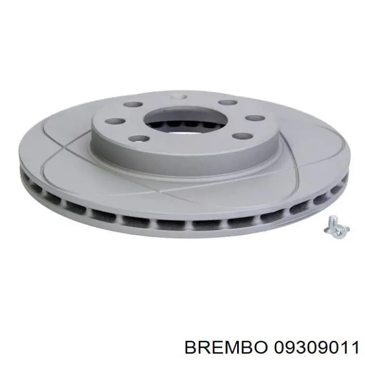 09309011 Brembo диск гальмівний передній