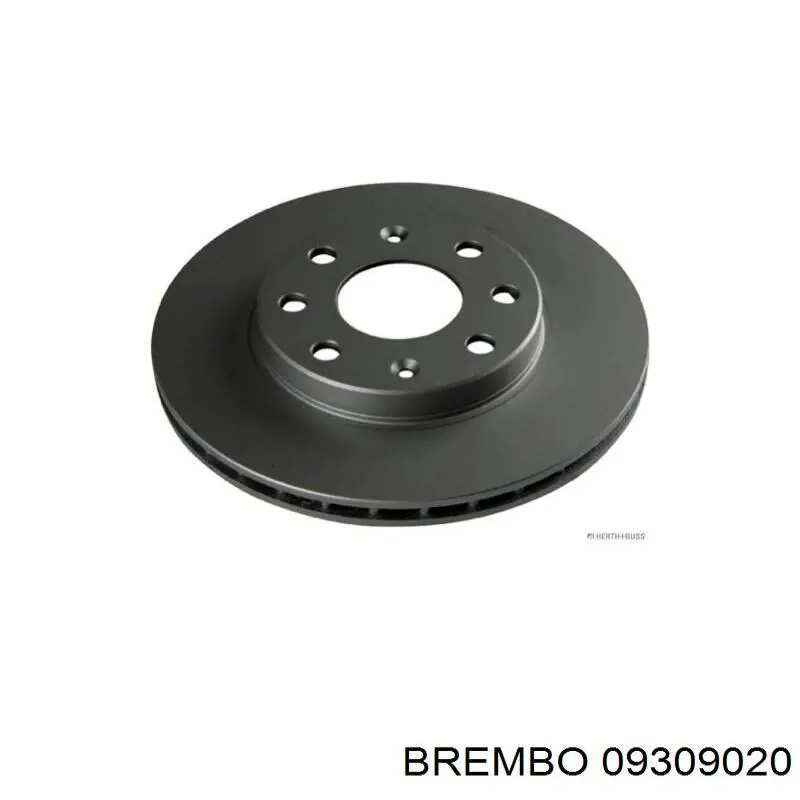 09309020 Brembo диск гальмівний передній