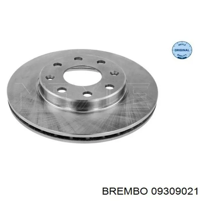 09309021 Brembo диск гальмівний передній