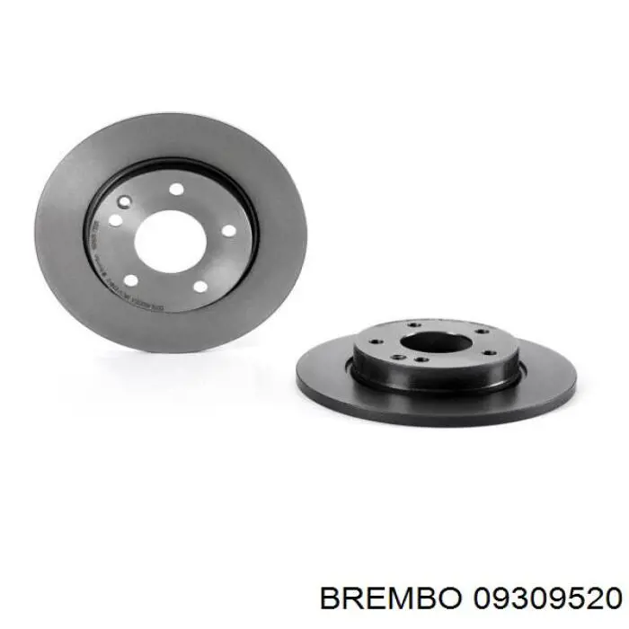 09309520 Brembo Гальмо дискове переднє
