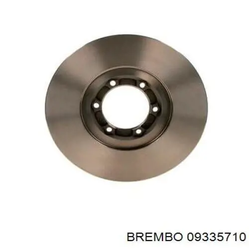 09335710 Brembo диск гальмівний передній