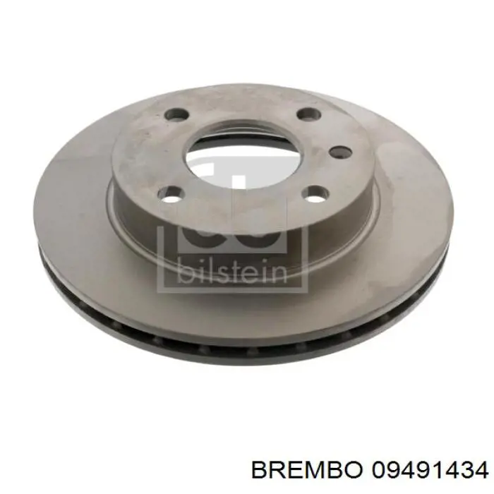 Диск переднього гальма Brembo 09491434 ціна, від 28.87 USD