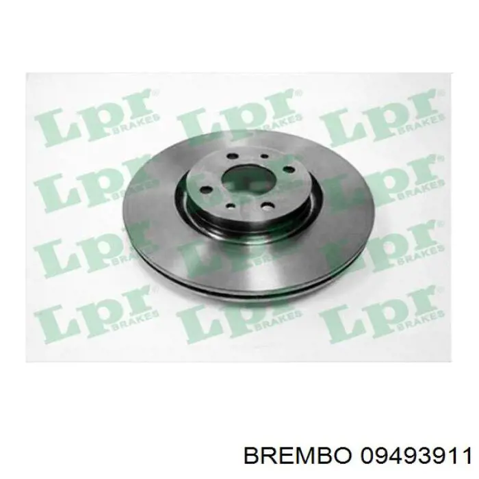 Купити 09493911 Brembo Ротор гальмівний