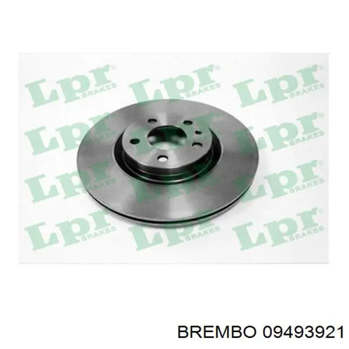 Купити 09493921 Brembo Ротор гальмівний