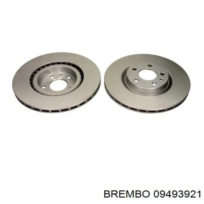 Гальмівні диски передні 09493921 Brembo