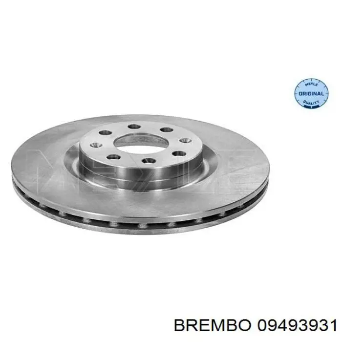 Купити 09493931 Brembo Ротор гальмівний