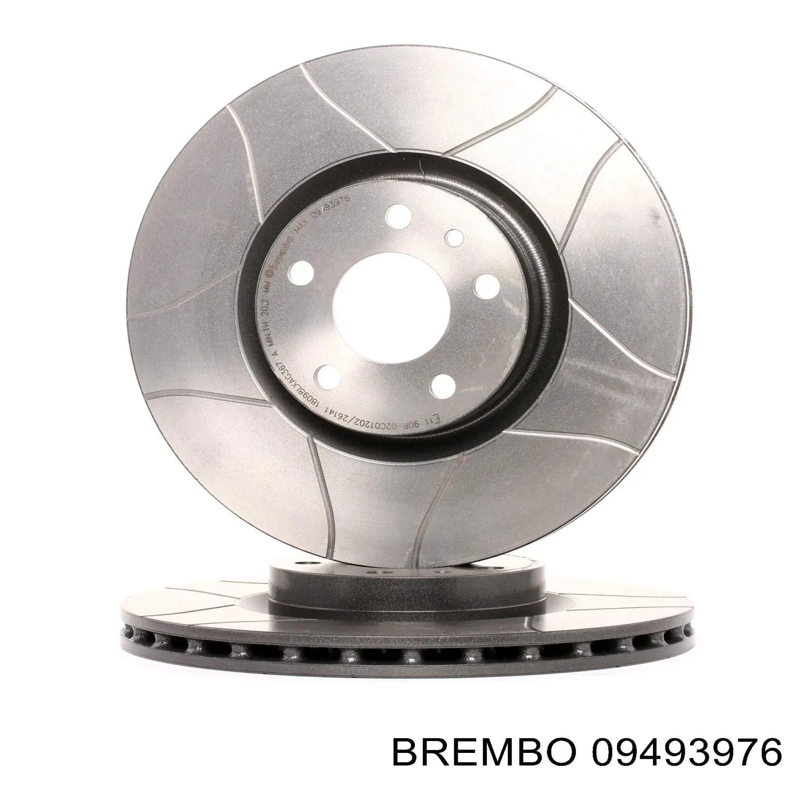 09493976 Brembo диск гальмівний передній