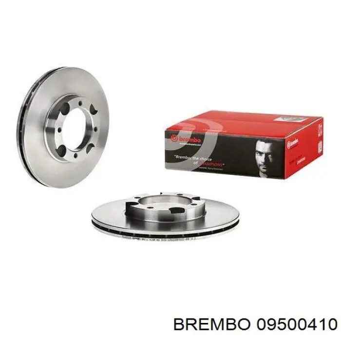 09500410 Brembo Гальмо дискове переднє