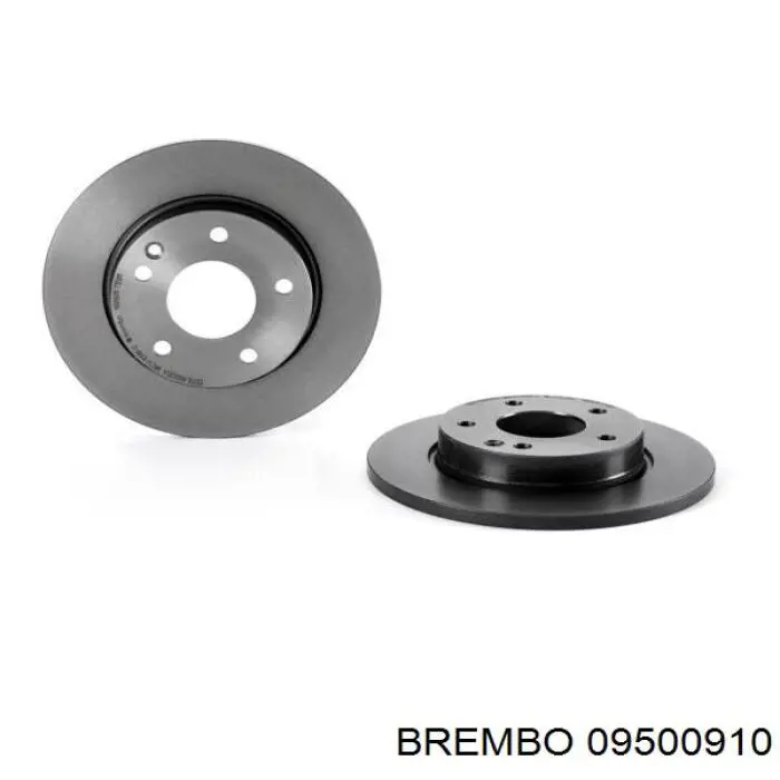 09500910 Brembo диск гальмівний передній