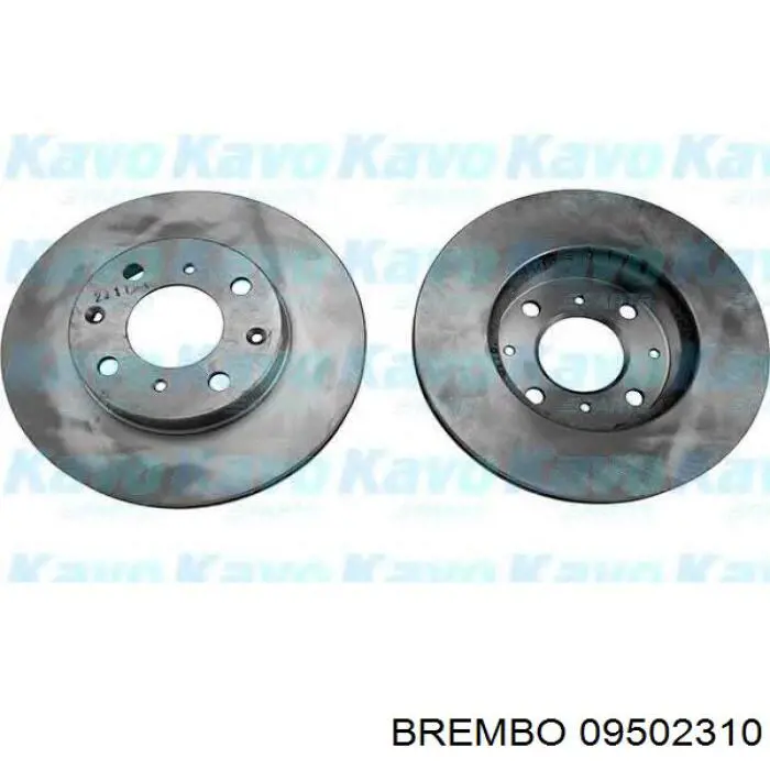 Диск переднього гальма Brembo 09502310 ціна, від 21.90 USD