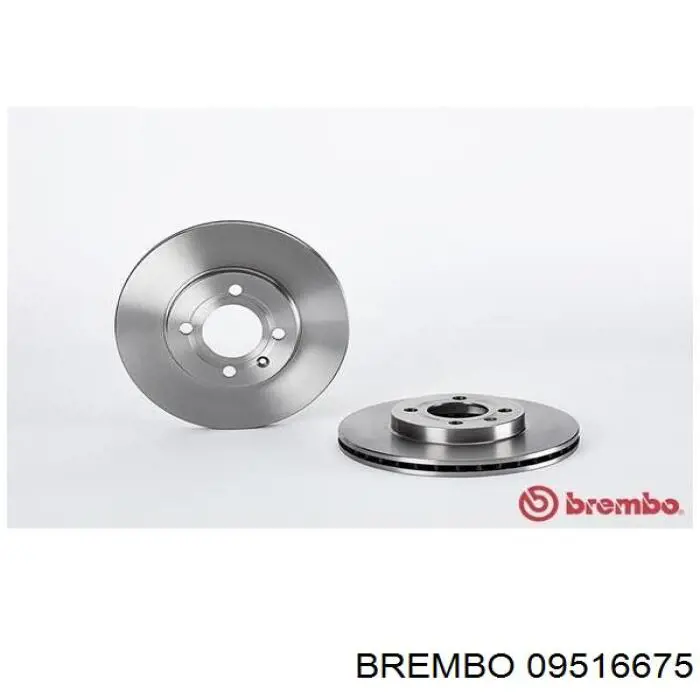 Гальмівні диски передні 09516675 Brembo