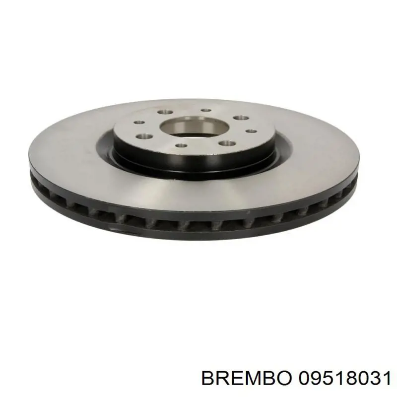 Диск гальмівний передній Brembo 09518031
