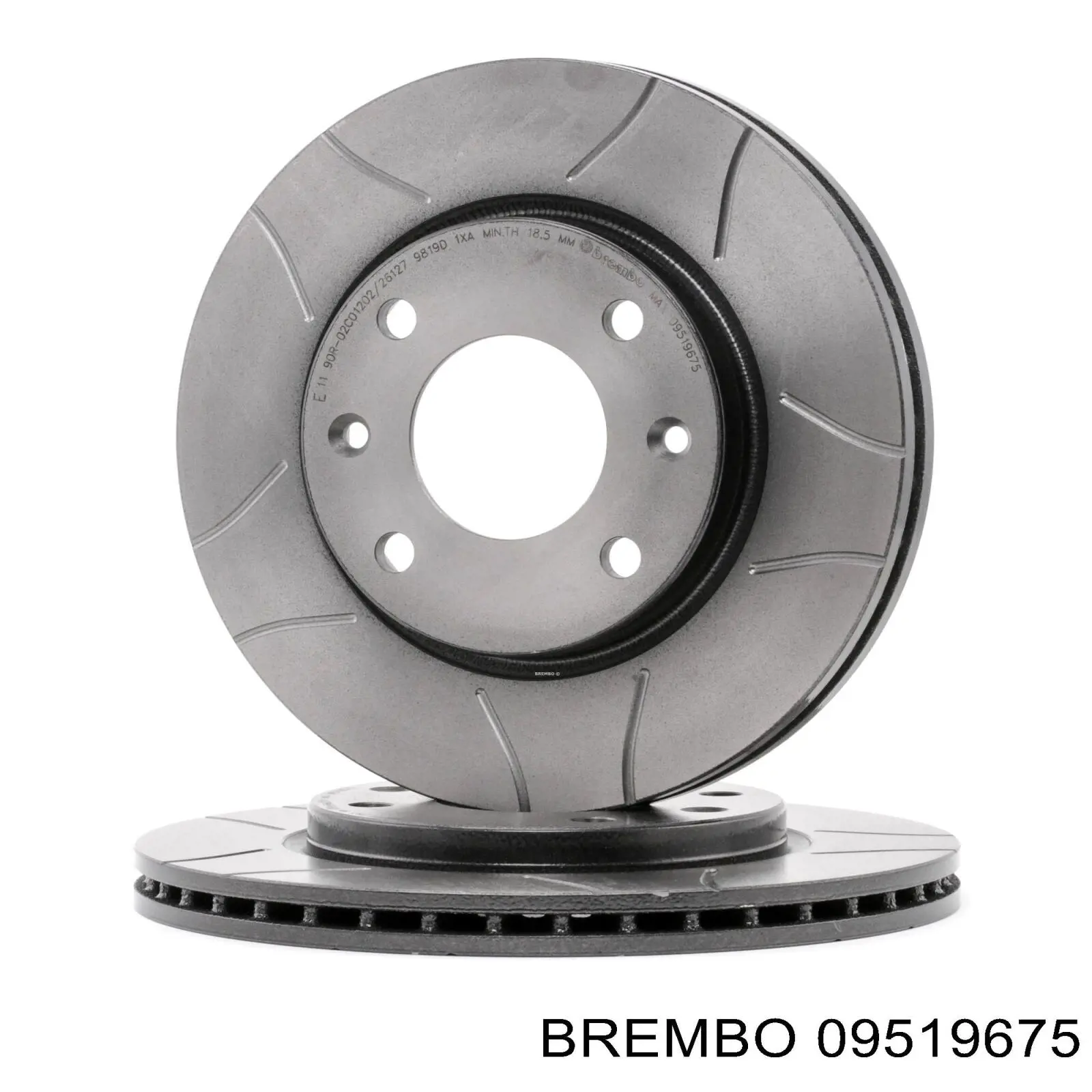 09519675 Brembo диск гальмівний передній