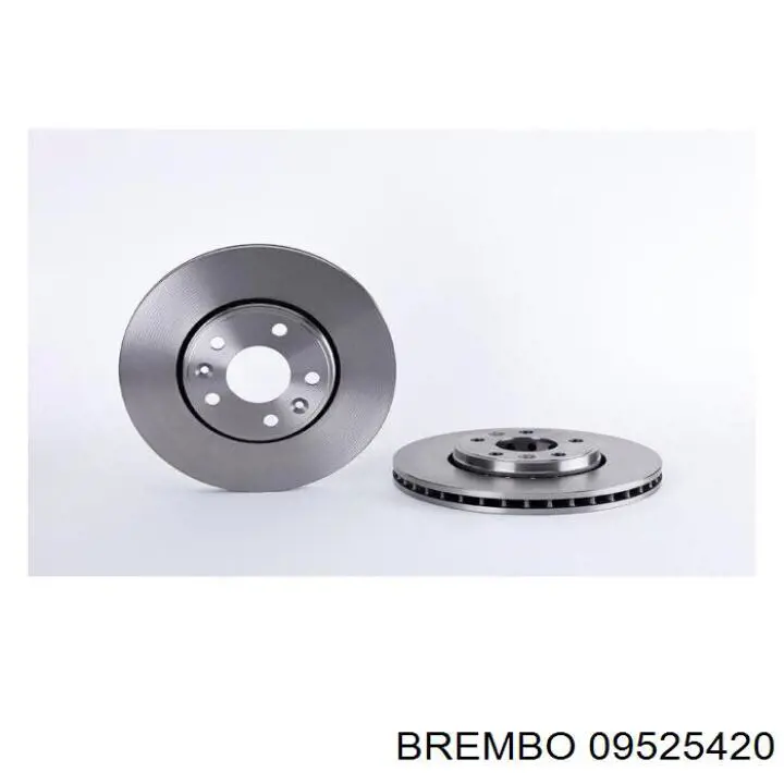 Купити 09525420 Brembo Ротор гальмівний