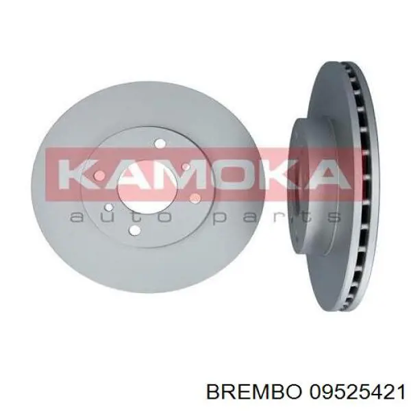 Диск переднього гальма Brembo 09525421 ціна, від 38.82 USD