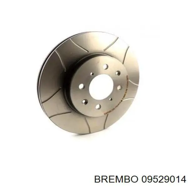 Диск гальмівний передній Brembo 09529014