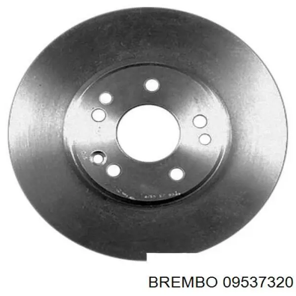 Купити 09537320 Brembo Ротор гальмівний