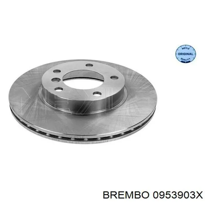 Купити 0953903X Brembo Ротор гальмівний