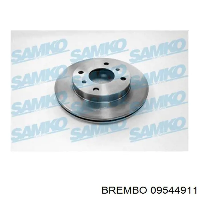 Диск гальмівний передній 09544911 Brembo