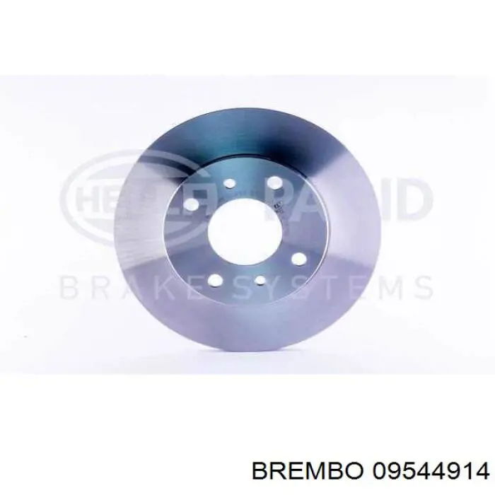 Диск гальмівний передній Brembo 09544914