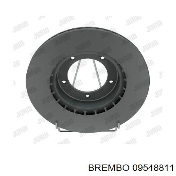 Диск переднього гальма Brembo 09548811 ціна, від 54.48 USD