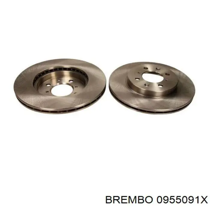 Купити 0955091X Brembo Ротор гальмівний