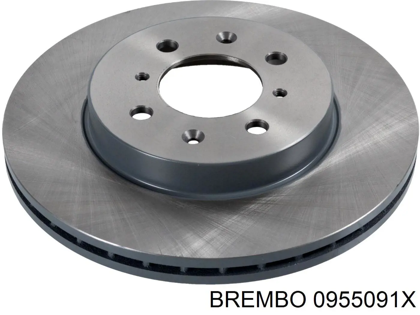 0955091X Brembo диск гальмівний передній