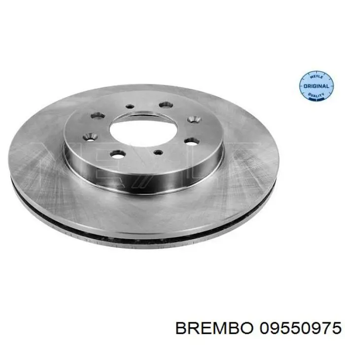 09550975 Brembo Гальмо дискове переднє