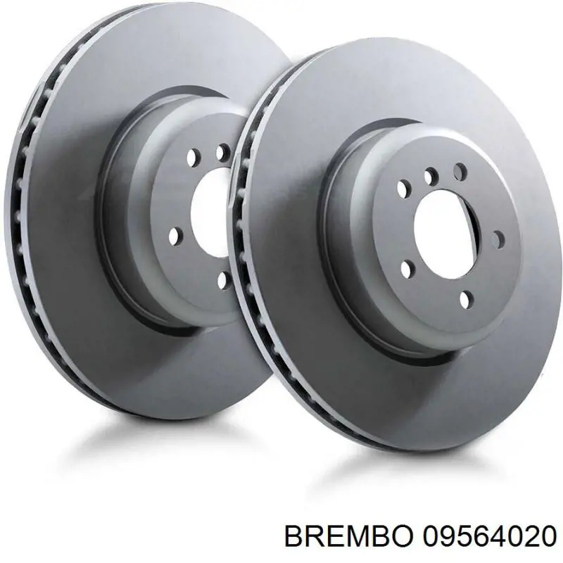 Гальмівні диски передні 09564020 Brembo