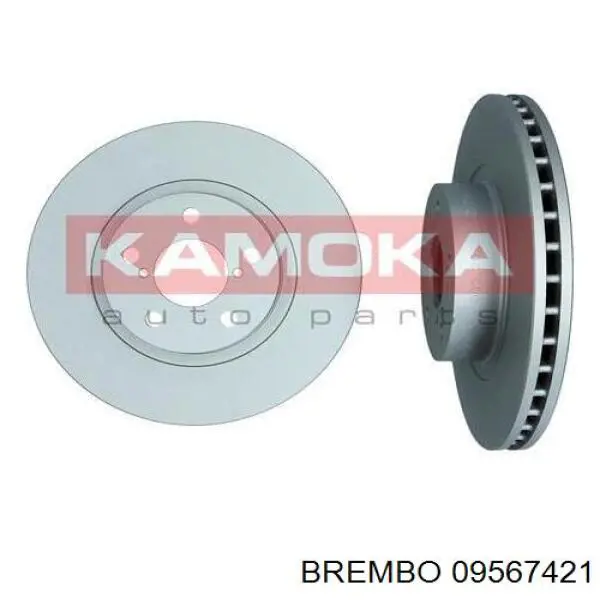 Купити 09567421 Brembo Ротор гальмівний