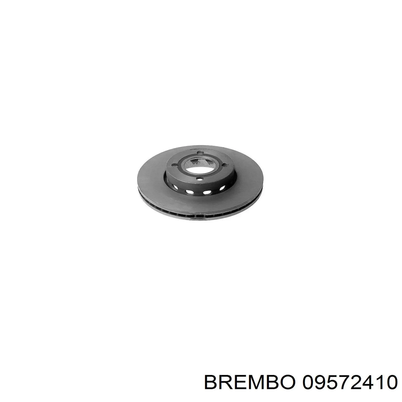 Диск гальмівний передній Brembo 09572410