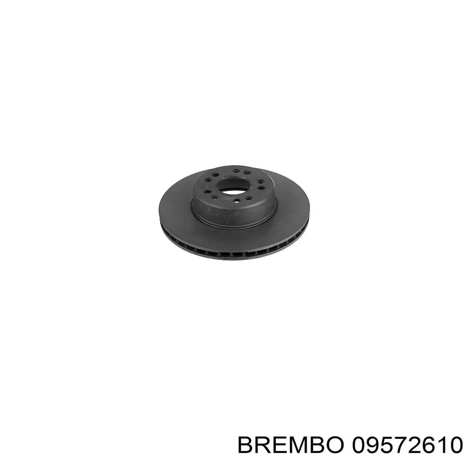 09572610 Brembo диск гальмівний передній