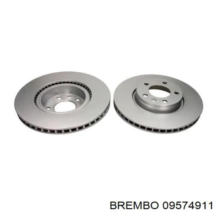 Диск гальмівний передній 09574911 Brembo