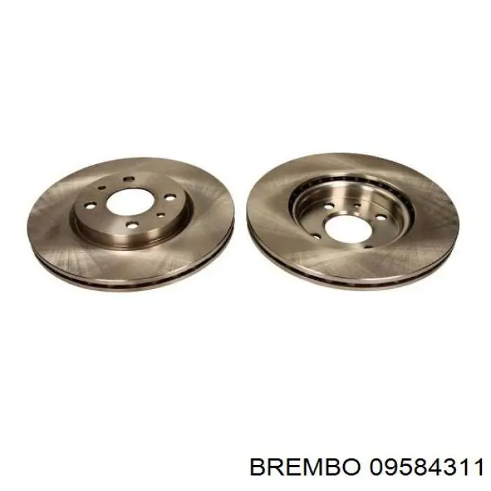 Гальмівні диски передні 09584311 Brembo