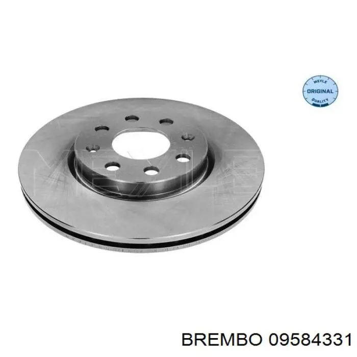 Гальмівні диски передні 09584331 Brembo
