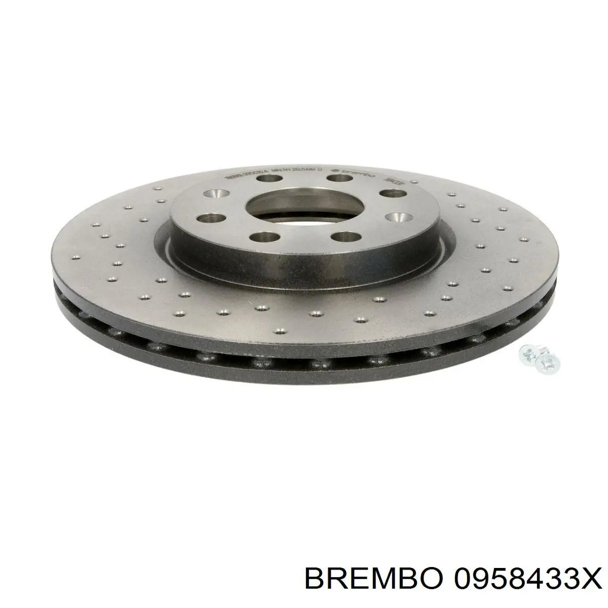 Диск гальмівний передній 0958433X Brembo