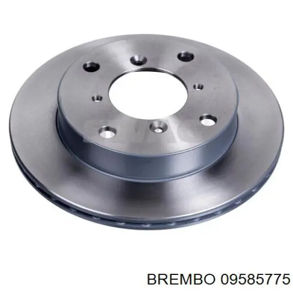 09585775 Brembo диск гальмівний передній