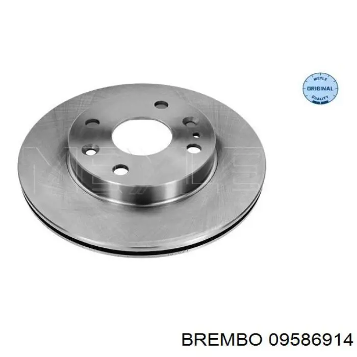 09586914 Brembo диск гальмівний передній