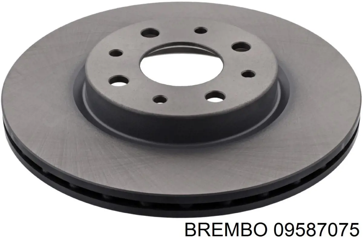 09587075 Brembo диск гальмівний передній