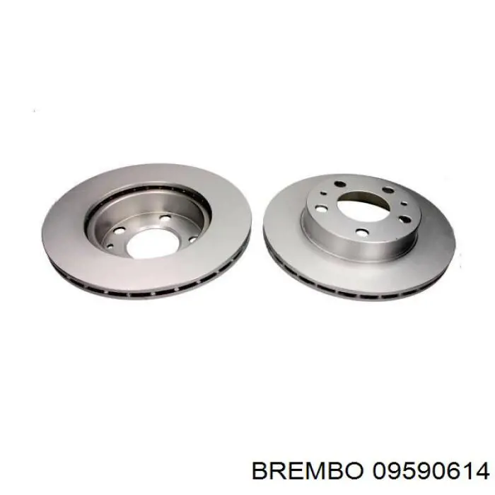 Диск переднього гальма Brembo 09590614 ціна, від 46.29 USD