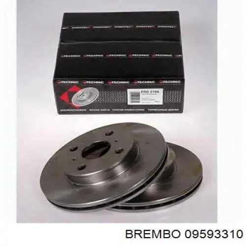 Гальмівні диски передні 60259C Japko