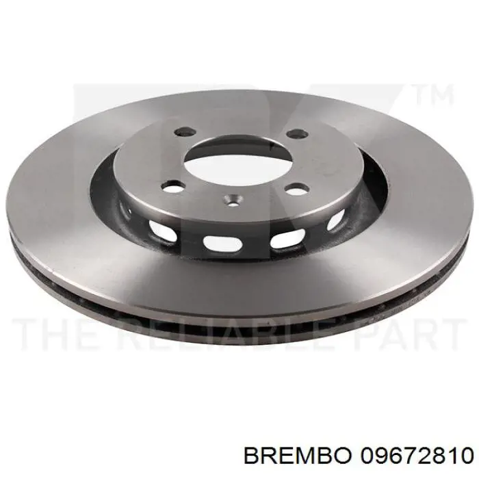 Гальмівні диски передні 09672810 Brembo