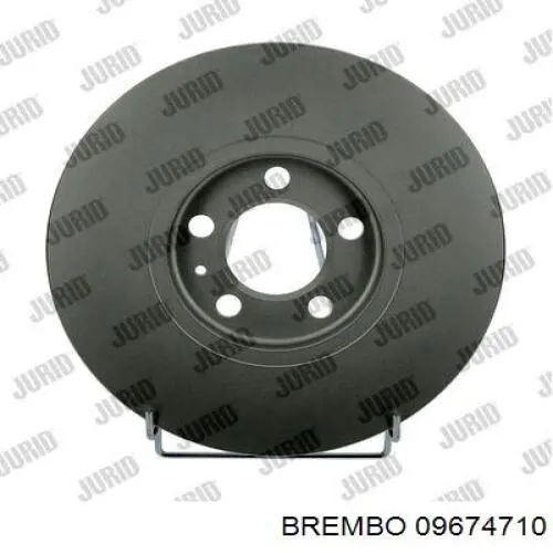 Купити 09674710 Brembo Ротор гальмівний