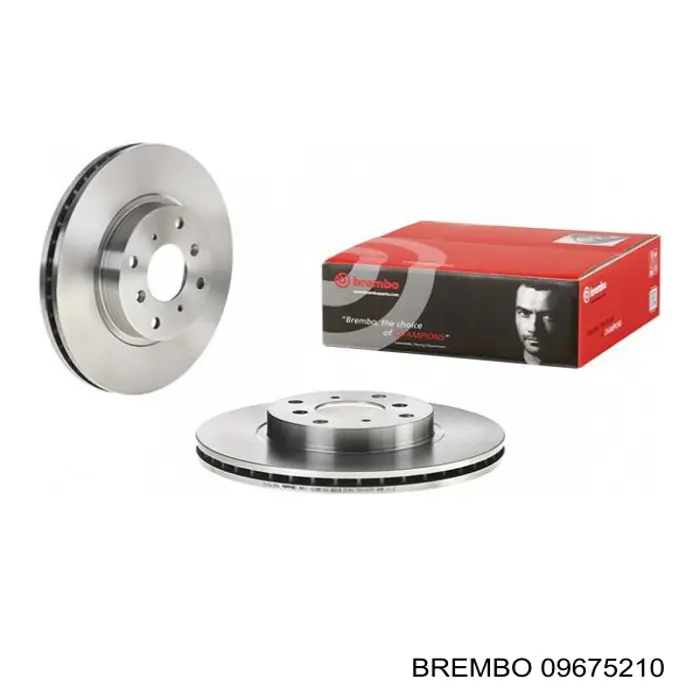 Купити 09675210 Brembo Ротор гальмівний