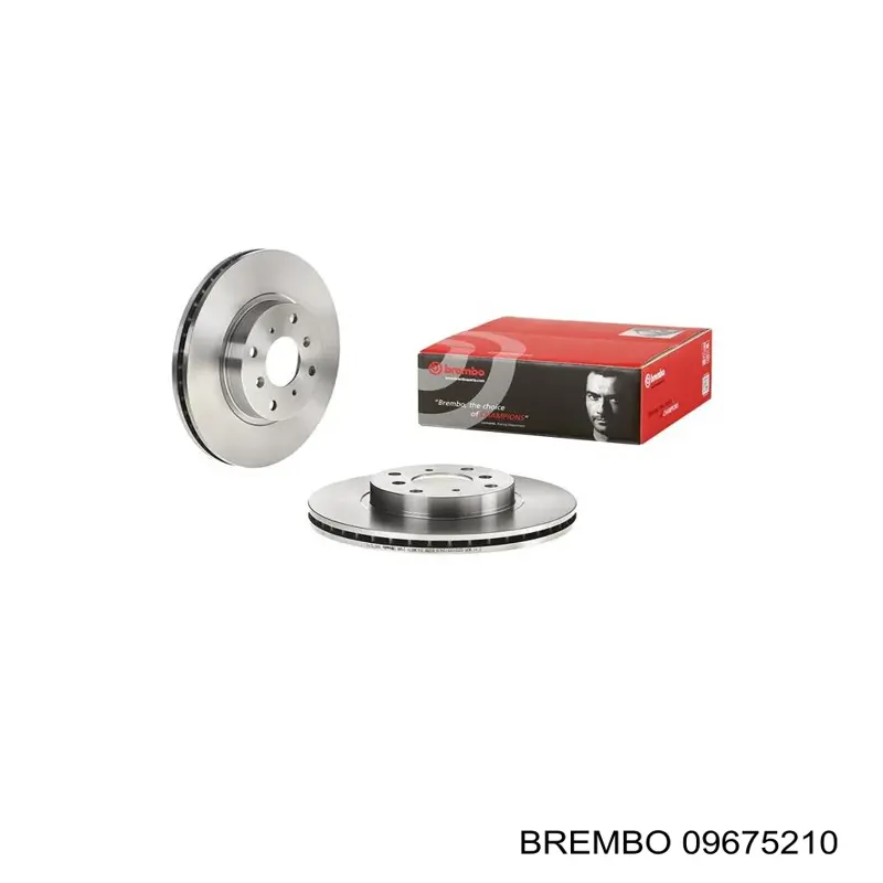 Гальмівні диски передні 09675210 Brembo