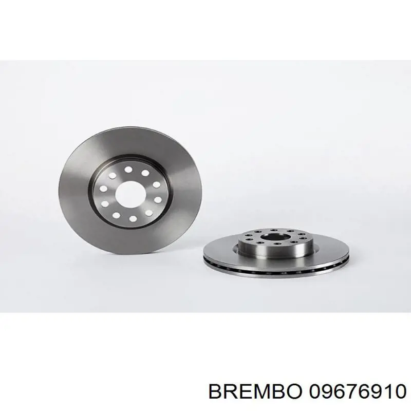 09676910 Brembo диск гальмівний передній