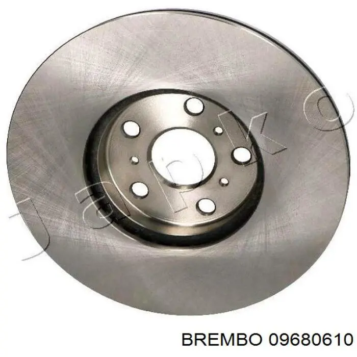 Диск гальмівний передній Brembo 09680610