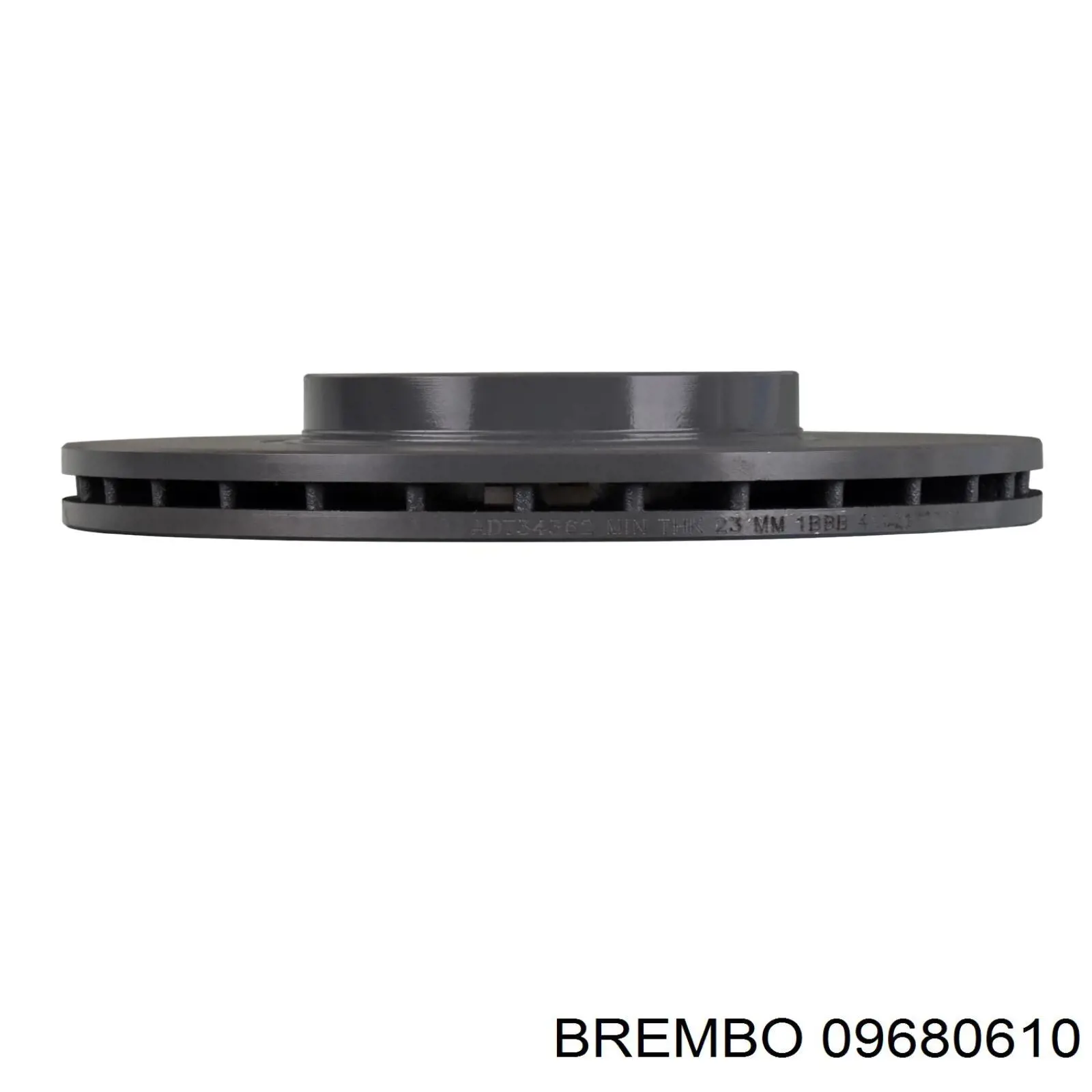 09680610 Brembo Гальмо дискове переднє