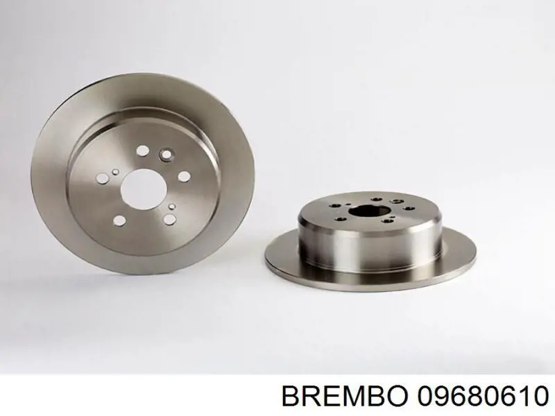 Диск переднього гальма Brembo 09680610 ціна, від 41.16 USD