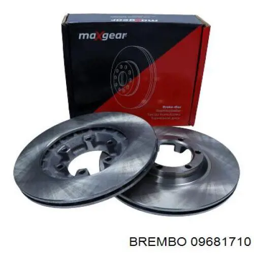 Гальмівні диски передні 09681710 Brembo